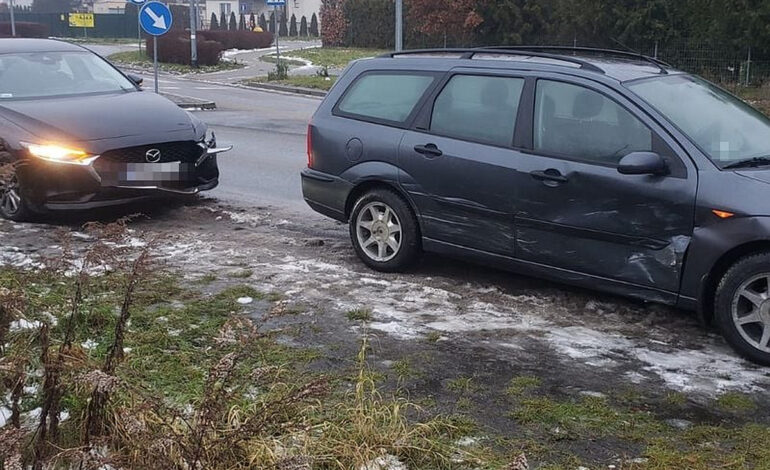  Łatwo o stłuczkę podczas opadów. Wejherowska policja apeluje o ostrożność