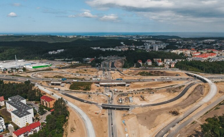  Budowa Trasy Kaszubskiej w Gdyni zmierza ku końcowi