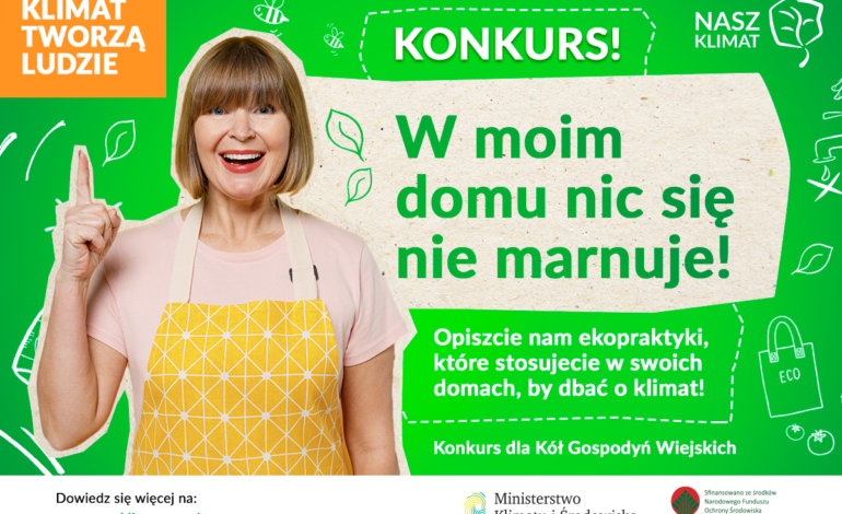 „W moim domu nic się nie marnuje” – konkurs dla KGW !