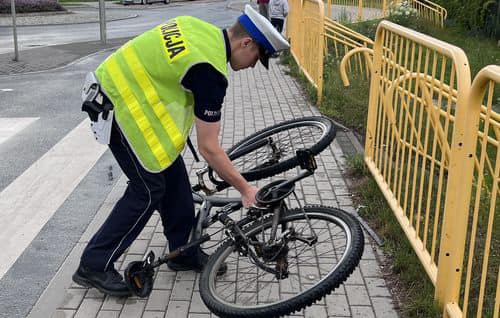  Pijany rowerzysta wpadł w ręce policji