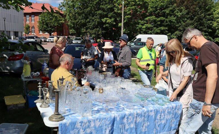  Pchli Targ na Osiedlu Przyjaźni w Wejherowie przyciągnął tłumy