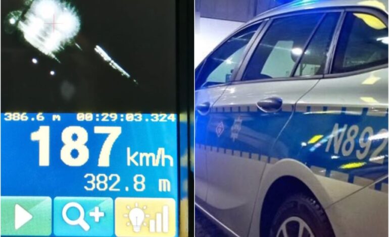 Jechał przez Redę z prędkością 187 km/h! Kierowcy BMW grozi grzywna do 30 tys. zł