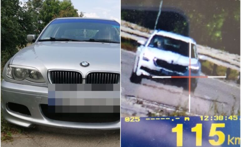 Niebezpieczne drifty w Wejherowie, hałasujące BMW w Redzie i piraci drogowi