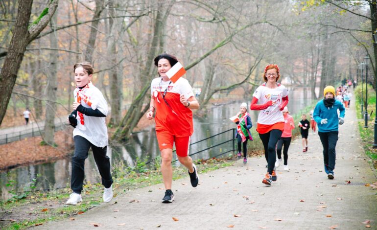  Biało-czerwony parkrun w Wejherowie na Święto Niepodległości [ZDJĘCIA]